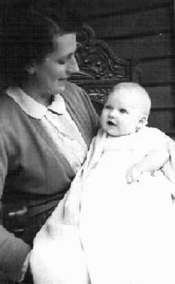 Peter with "Coucou", landlady in Chatoux, Paris