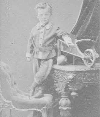 Edward Goodwin Fortescue ("Fort") Zohrab as a boy