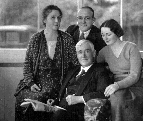 Blanche Miriam and Edward Goodwin Fortescue ("Fort") Zohrab, with two of their children, Edward Ernest ("Ted") and Joan Miriam. Photo courtesy of Mr. Balfour Douglas Zohrab