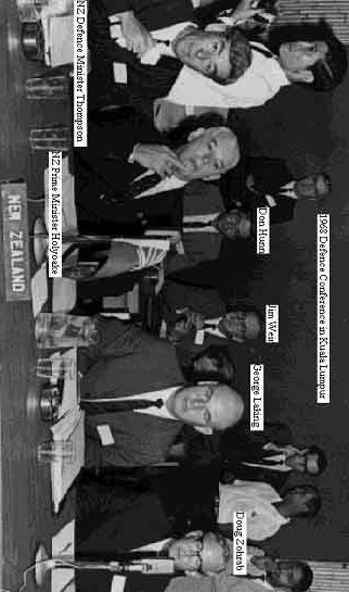 Defence Conference in Kuala Lumpur, Malaysia 1968