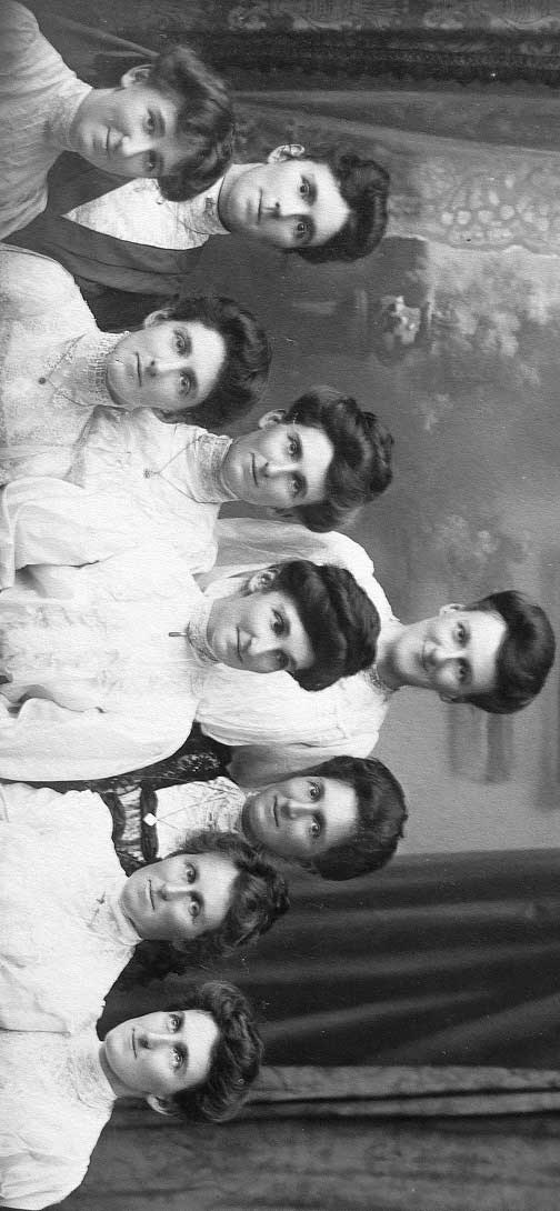 The nine daughters of Constantine and Edith Zohrab