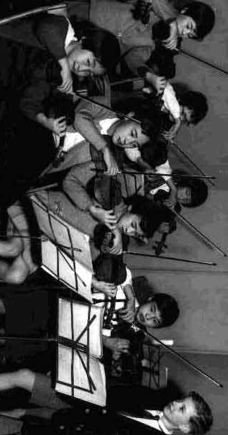 Peter Zohrab with a Girls' Orchestra in Japan
